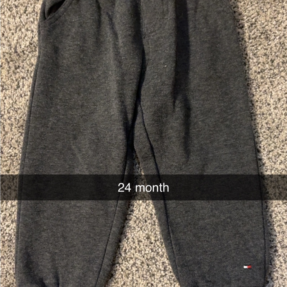 Tommy Hilfiger Kids Gray Sweatpants